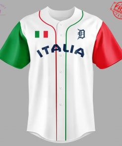 Detroit Tigers Motor City Italian Heritage 2025 Limited Baseball Jersey