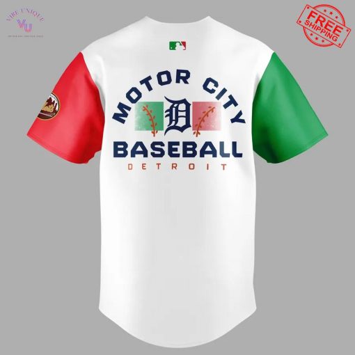 Detroit Tigers Motor City Italian Heritage 2025 Limited Baseball Jersey