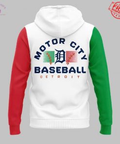 Detroit Tigers Motor City Italian Heritage 2025 Limited Hoodie 3