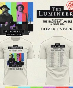 Detroit Tigers The Lumineers Automatic World Tour 2025 Limited T-Shirt