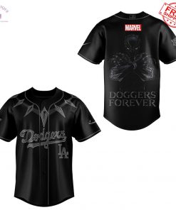 Dodgers Forever – Black Panther 2025 Limited Baseball Jersey