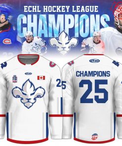 ECHL 2025 Trois-Rivieres Lions Champions Limited Hockey Jersey