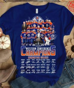 Edmonton Oilers Western Conference Champions 2025 Limited Merch Collection