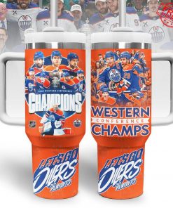 Edmonton Oilers Western Conference Champions 2025 Limited Stanley Tumbler