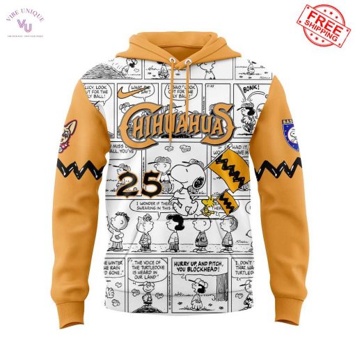 El Paso Chihuahuas Peanuts 75th Anniversary Special Hoodie