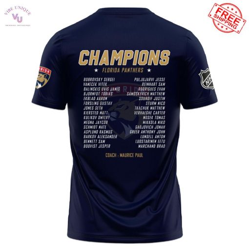 Florida Panthers NHL 2025 Stanley Cup Champions Limited Merch Collection