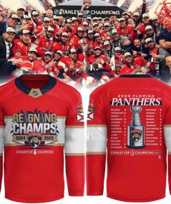 Florida Panthers Stanley Cup 2025 Champions Limited Hockey Jersey