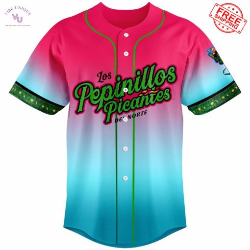 Great Lakes Loons Los Pepinillos Picantes del Norte Limited Baseball Jersey