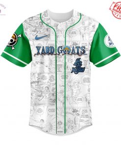 Hartford Yard Goats x One Piece 2025 Limited Baseball Jersey