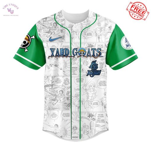 Hartford Yard Goats x One Piece 2025 Limited Baseball Jersey