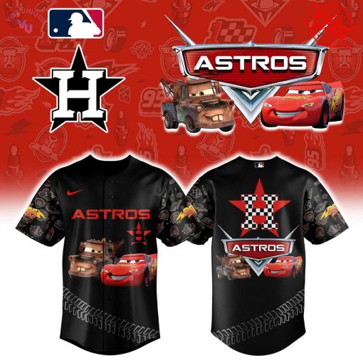 Houston Astros x Lightning McQueen 2025 Limited Baseball Jersey
