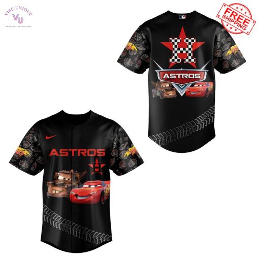 Houston Astros x Lightning McQueen 2025 Limited Baseball Jersey