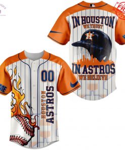 Houston Astros 2025 Personalized Limited Baseball Jersey