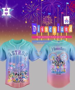 Houston Astros Disneyland 70th Special Baseball Jersey