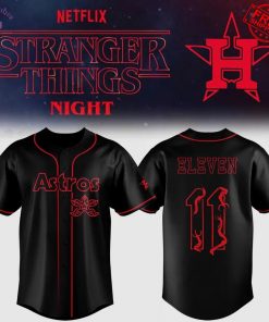 Houston Astros Netflix Stranger Things Night 2025 Limited Baseball Jersey