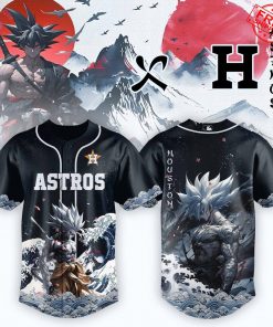 Houston Astros x Goku Ultra Instinct Mode Limited Baseball Jersey