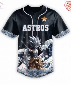 Houston Astros x Goku Ultra Instinct Mode Limited Baseball Jersey