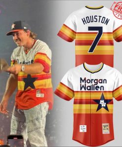 Houston Astros x Morgan Wallen Live 2025 Limited Baseball Jersey