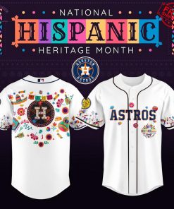 Houston Astros x National Hispanic Heritage Month 2025 Limited Baseball Jersey