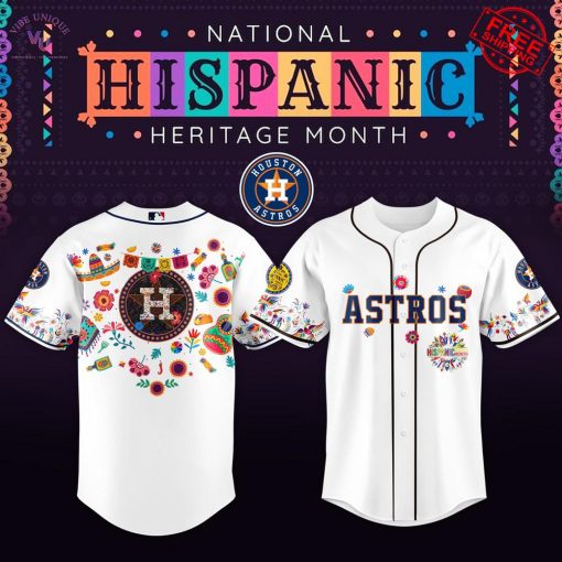 Houston Astros x National Hispanic Heritage Month 2025 Limited Baseball Jersey