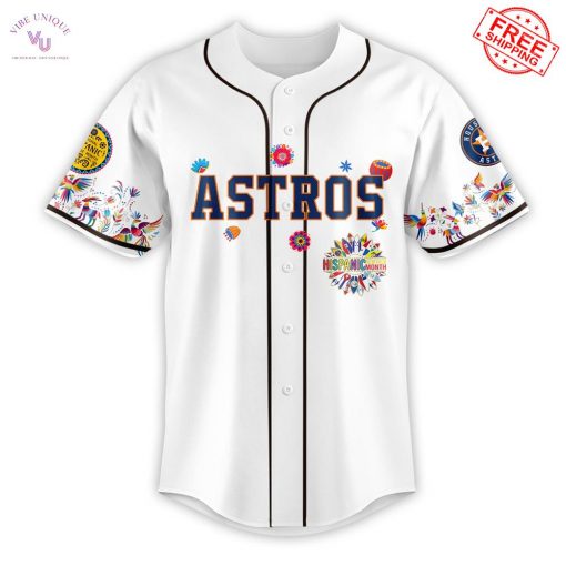 Houston Astros x National Hispanic Heritage Month 2025 Limited Baseball Jersey