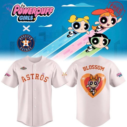 Houston Astros x The Powerpuff Girls 2025 Limited Baseball Jersey