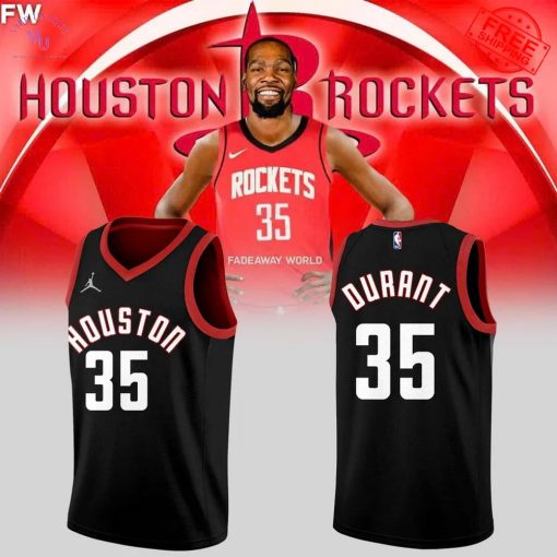 Houston Rockets NBA 2025 Kevin Durant Limited Basketball Jersey
