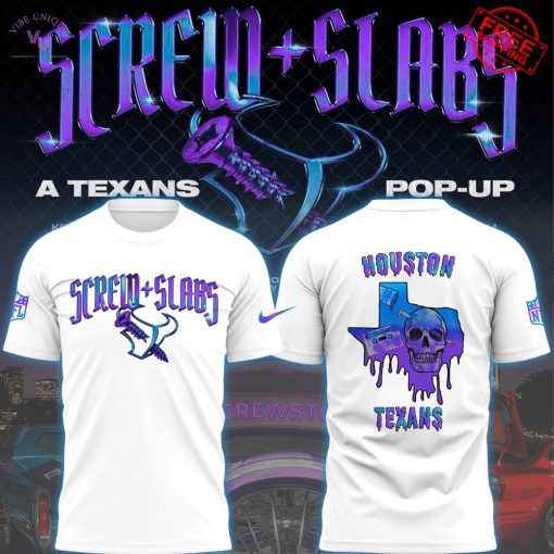 Houston Texans x DJ Screw x Slabs 2025 Limited Merch Collection