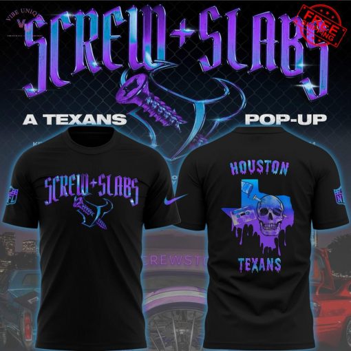 Houston Texans x DJ Screw x Slabs 2025 Limited Merch Collection