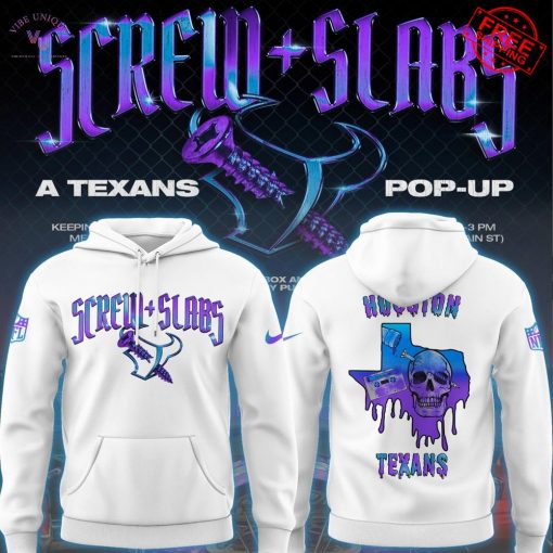 Houston Texans x DJ Screw x Slabs 2025 Limited Merch Collection