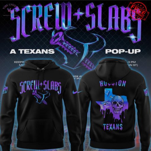 Houston Texans x DJ Screw x Slabs 2025 Limited Merch Collection