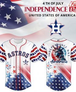 Independence Day Heritage 2025 Houston Astros Limited Baseball Jersey