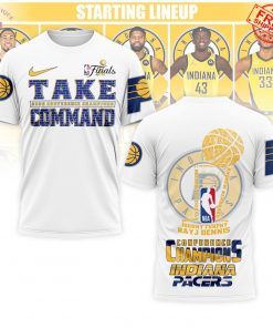 Indiana Pacers Take Command Conference Champions 2025 Limited T-Shirt