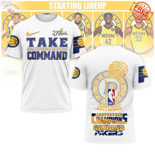 Indiana Pacers Take Command Conference Champions 2025 Limited T-Shirt