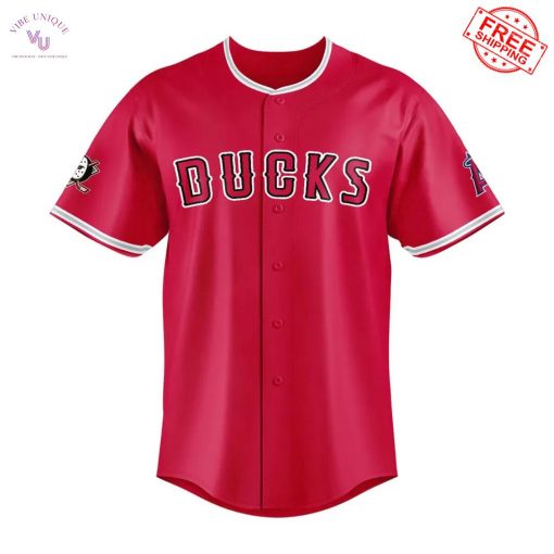 LA Angels Ducks Night 2025 Personalized Limited Baseball Jersey