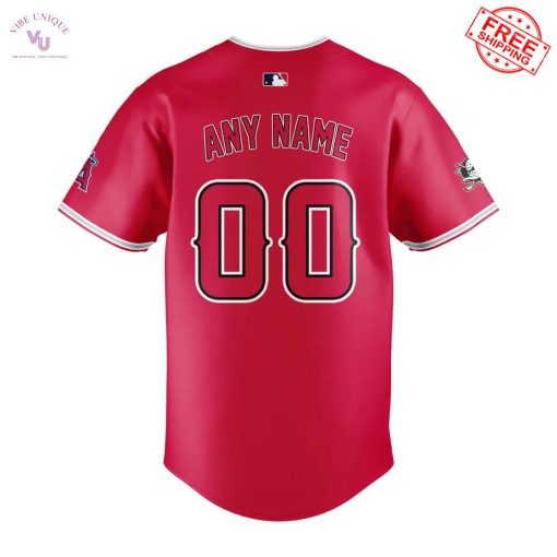 LA Angels Ducks Night 2025 Personalized Limited Baseball Jersey