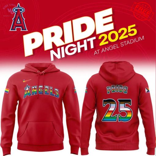LA Angels Pride Night At Angel Stadium 2025 Limited Hoodie