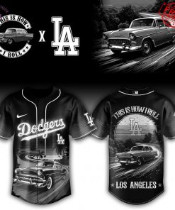 LA Dodgers Classic Car Pride 2025 Limited Baseball Jersey