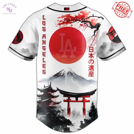 LA Dodgers Japanese Heritage Night 2025 Limited Baseball Jersey