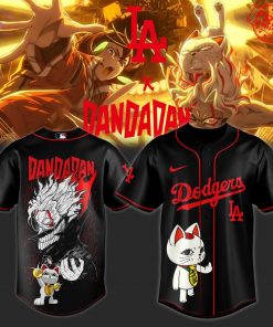 LA Dodgers X Dandadan 2025 Limited Baseball Jersey