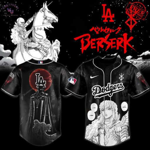 LA Dodgers x Berserk Griffith 2025 Limited Baseball Jersey