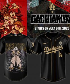 LA Dodgers x Gachiakuta 2025 Limited Baseball Jersey