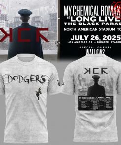 LA Dodgers x My Chemical Romance 2025 Limited Merch Collection