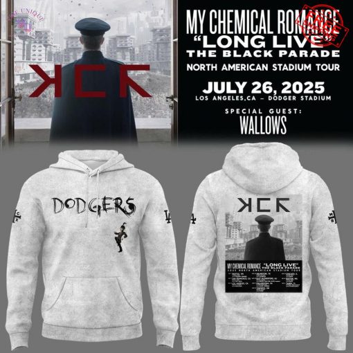 LA Dodgers x My Chemical Romance 2025 Limited Merch Collection