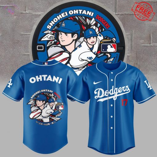 LA Dodgers x Shohei Ohtani Japan Rising Star 2025 Limited Baseball Jersey
