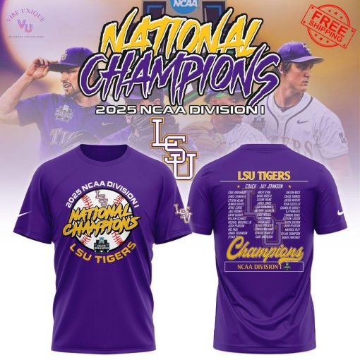 LSU Tigers 2025 NCAA Division National Champions Limited Merch Collection