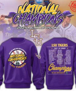 LSU Tigers 2025 NCAA Division National Champions Limited Merch Collection