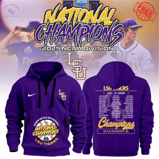 LSU Tigers 2025 NCAA Division National Champions Limited Merch Collection
