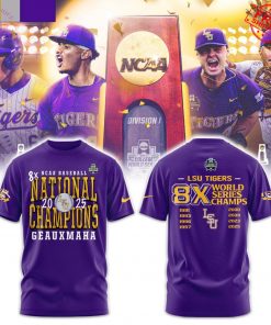 LSU Tigers 8X World Series Champions 2025 Limited Merch Collection