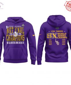 LSU Tigers 8X World Series Champions 2025 Limited Merch Collection 4
